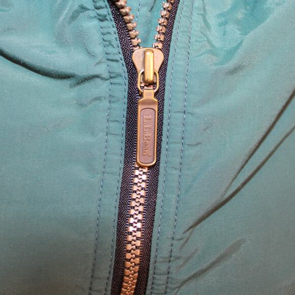 VTG L. L. Bean Women's Mountain Classic Anorak Half Zip Hooded Pullover sz S - Picture 5 of 10